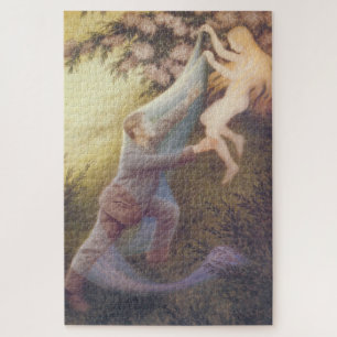 Fairy Dream (von Theodor Severin Kittelsen) Puzzle