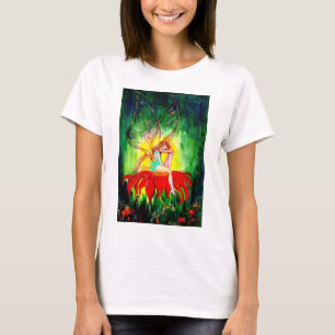 FAIRY DREAMING AUF DER BLUME T-Shirt
