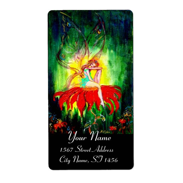 FAIRY DREAMING AUF DER ROTEN BLUME (Vorne)