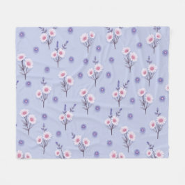 Fairy Dust Daisies Fleecedecke