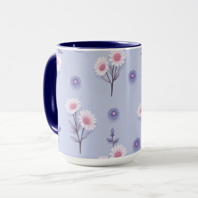 Fairy Dust Daisies Tasse (Vorderseite Links)