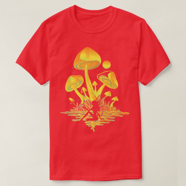 Fairy Dust Mushrooms Fairycore Goblincore Liebe Fe T-Shirt (Design vorne)