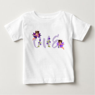 Fairy Enchanted Forest Girl One Birthday Baby T-shirt