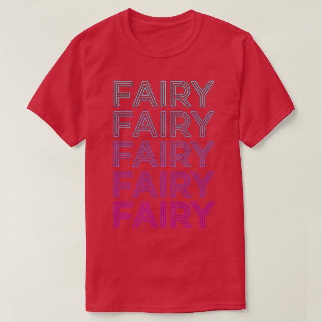 Fairy Fairycore RetroT-Shirt T-Shirt (Design vorne)