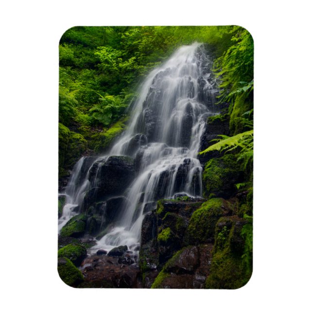 Fairy Falls | Colombia River Gorge Oregon. Magnet (Vertikal)