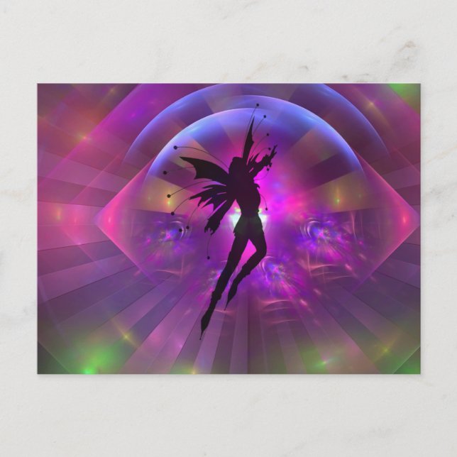 Fairy Fantasy Postkarte (Vorderseite)