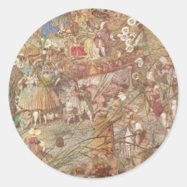 Fairy Fellers Ansammlung Runder Aufkleber