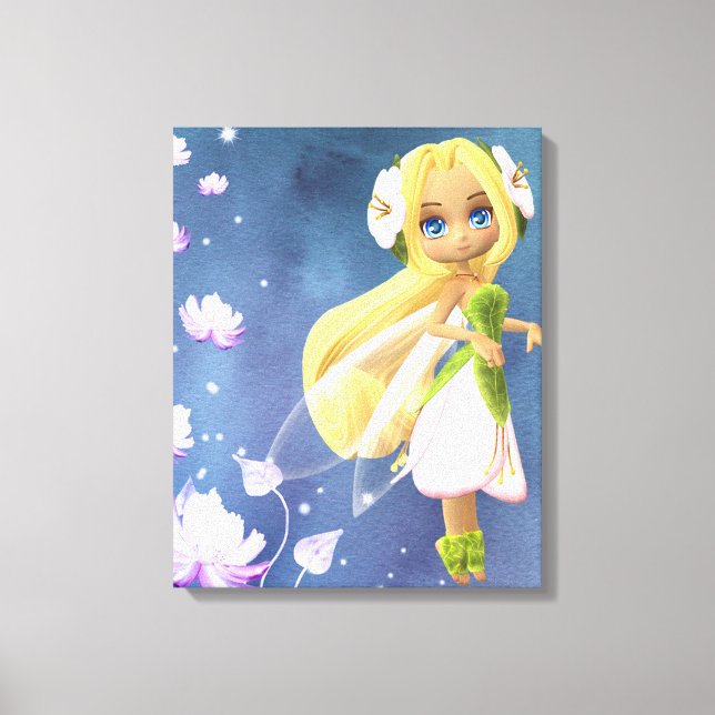 Fairy Floral Leinwanddruck (Vorderseite)