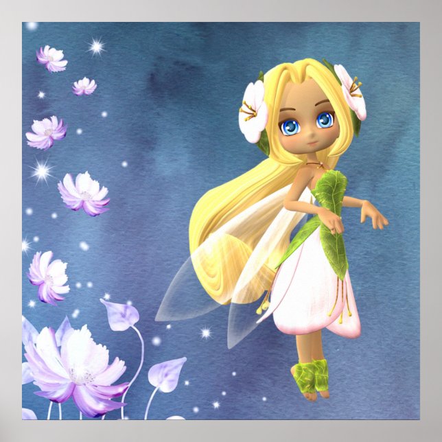 Fairy Floral Poster (Vorne)