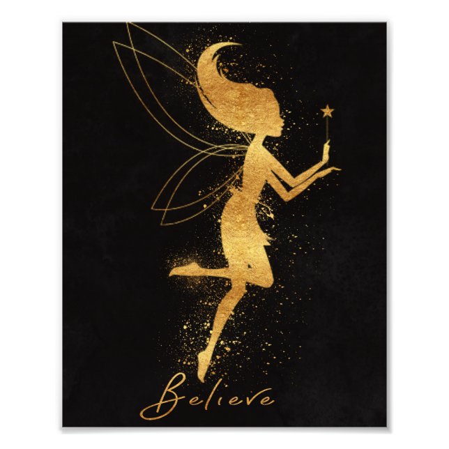 Fairy Foil Art Foto Print (Vorne)