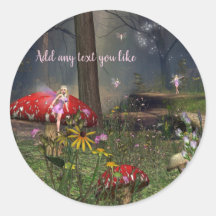 Fairy forest Sticker