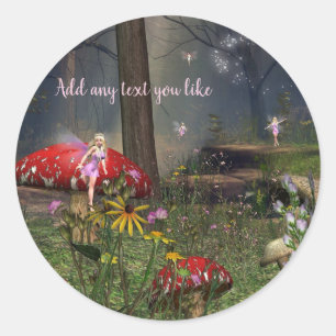 Fairy forest Sticker