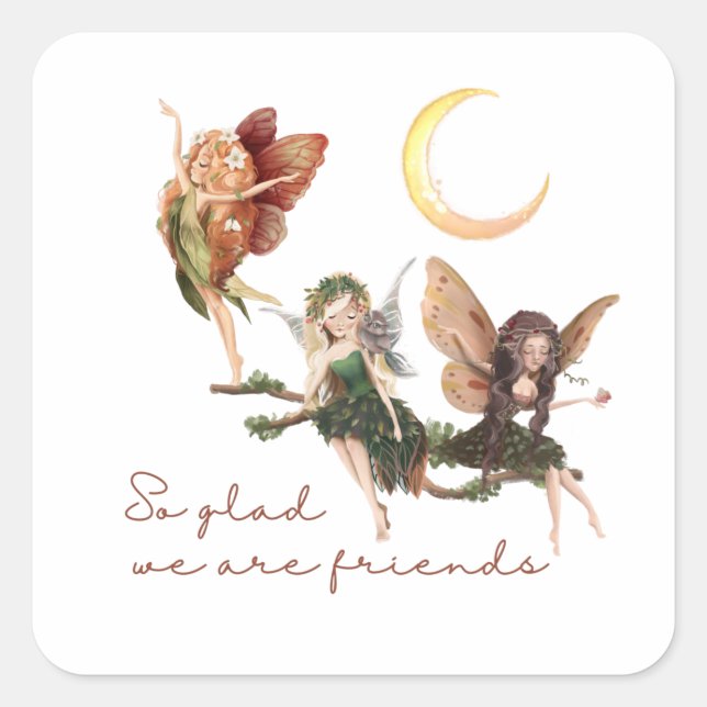Fairy Friends Stickers (Vorderseite)