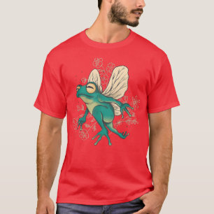 Fairy Frog mit Flügeln T-Shirt