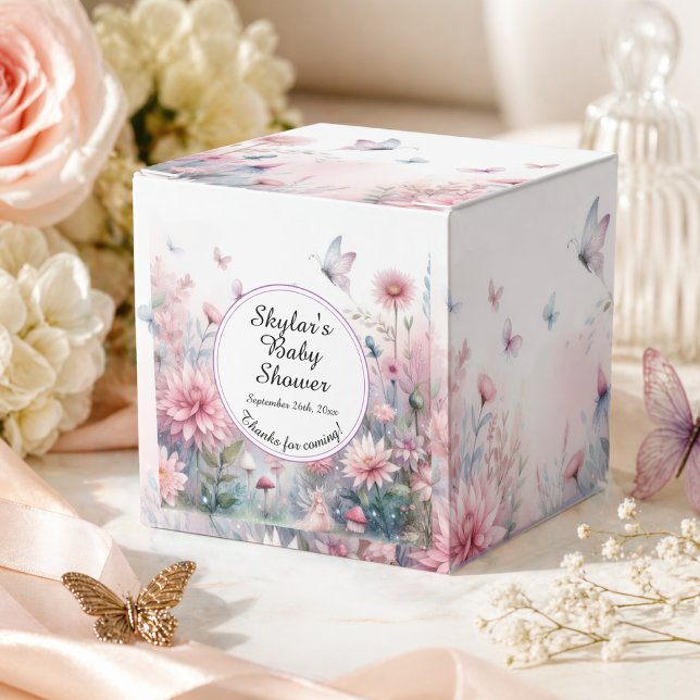 Fairy Garden Baby Dusche Geschenkschachtel (Von Creator hochgeladen)