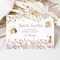 Fairy Garden Boho Wildblume Geburtstag