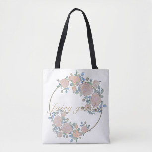 Fairy Garden elegante Muster der Rose Blume Klasse