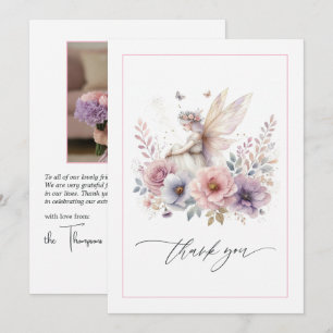 Fairy Garden Foto Dankeskarte