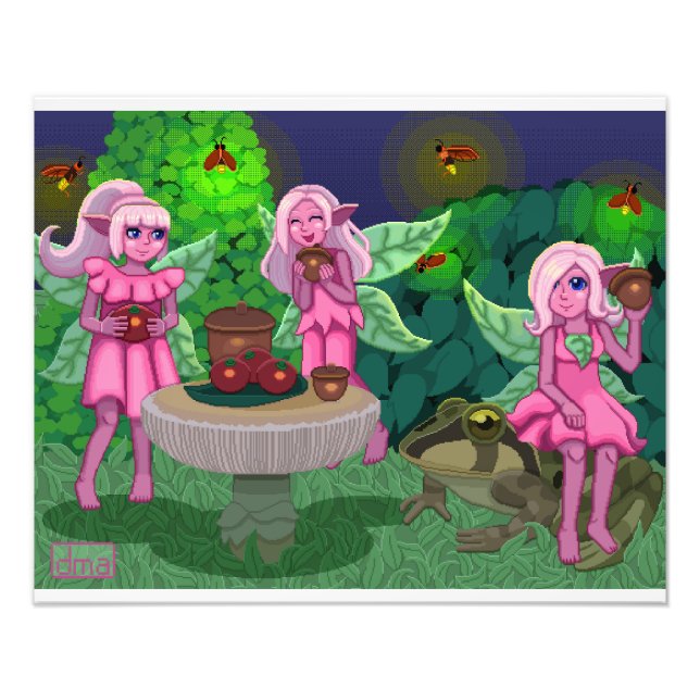 Fairy Garden Fotodruck (Vorne)