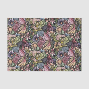 Fairy Garden Gardening Flower Gardens Fairies Seidenpapier
