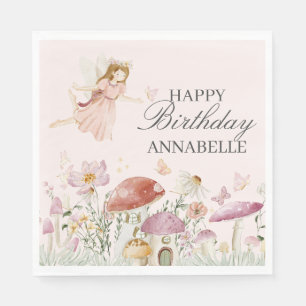 Fairy Garden Geburtstag Napkin Party Dekoration Ge Serviette