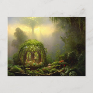 Fairy Gazebo Fantasy Art Postkarte