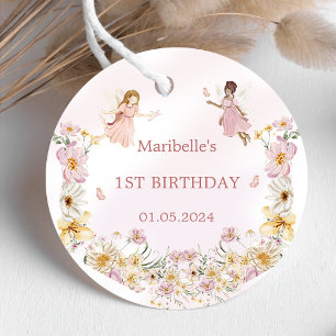 Fairy Girl Birthday Party Geschenkanhänger