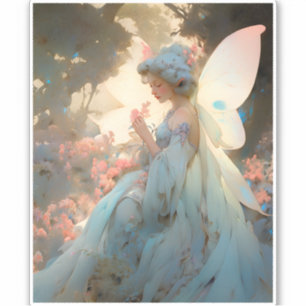 Fairy Girl Fantasy Art Aufkleber