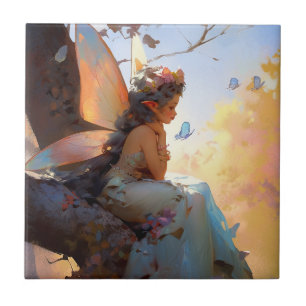 Fairy Girl Fantasy Art Fliese