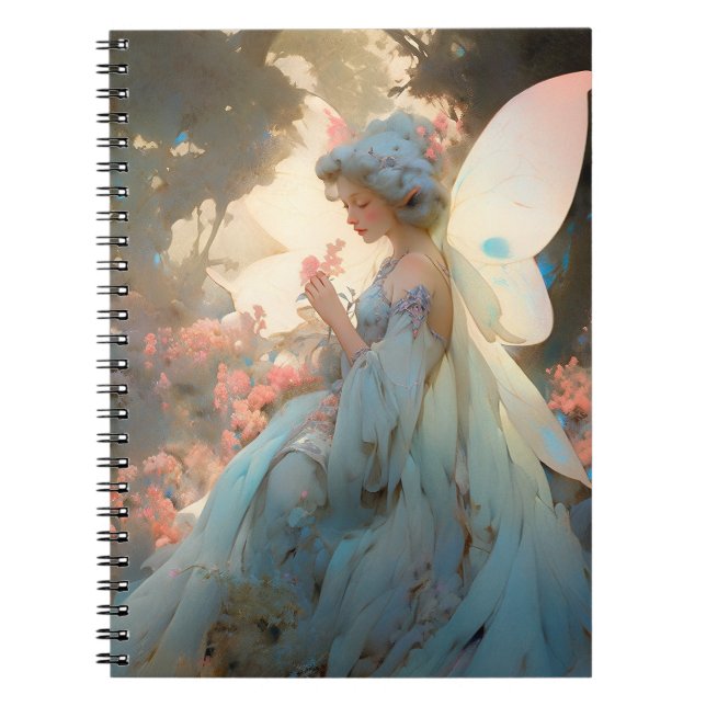 Fairy Girl Fantasy Art Notizblock (Vorderseite)