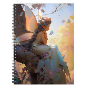 Fairy Girl Fantasy Art Notizblock