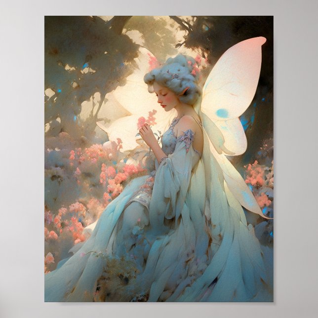 Fairy Girl Fantasy Art Poster (Vorne)