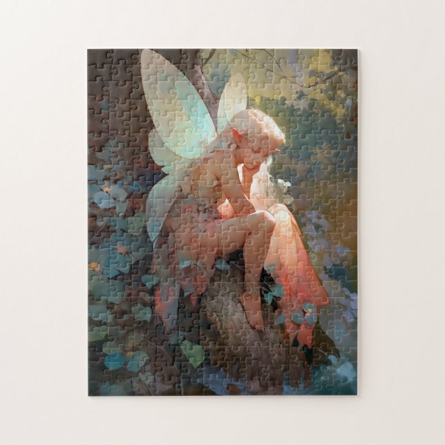Fairy Girl Fantasy Art Puzzle (Vertikal)