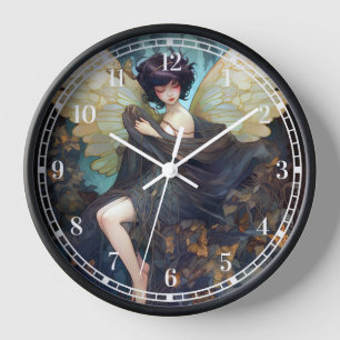 Fairy Girl Fantasy Art Uhr