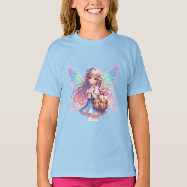 Fairy Girl zurück ins T-Shirt (Vorderseite)