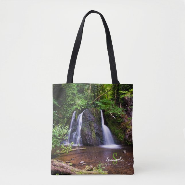 Fairy Glen Wasserfall, Rosemarkie Tragetasche (Vorderseite)