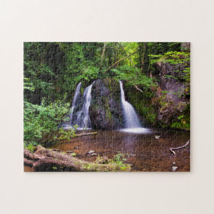 Fairy Glen Waterfall, Rosemarkie Jigsaw Puzzle