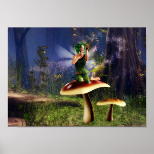 Fairy Glitzern Poster (Vorne)
