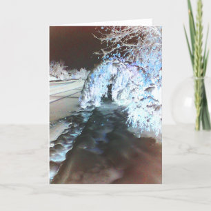 Fairy Glow Aquamarin Greeting Card Karte