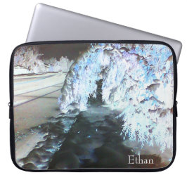 Fairy Glow Aquamarin Laptopschutzhülle