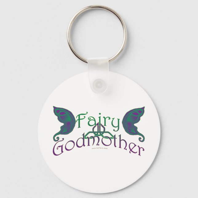 Fairy Godmutter Design Schlüsselanhänger (Vorderseite)