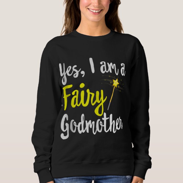 Fairy Godmutter Magic Wand Funny Mama Mama - mein  Sweatshirt (Vorderseite)