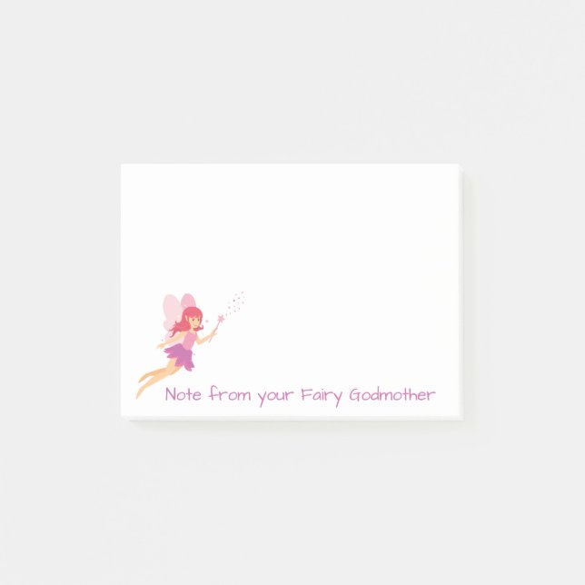 Fairy Godmutter Post-it Notes Klebezettel (Vorderseite)