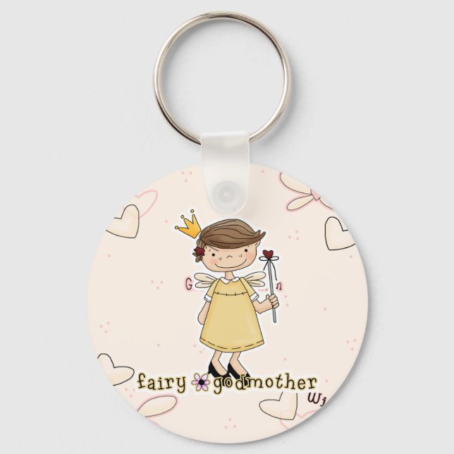 Fairy Godmutter Schlüsselanhänger (Vorderseite)