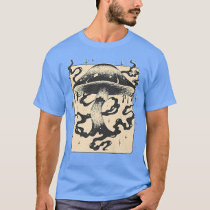 Fairy Grunge Cottagecore Witchy Mushroom Ästhetik T-Shirt