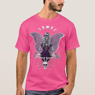 Fairy Grunge Fairycore Ästhetische Gothische Skele T-Shirt