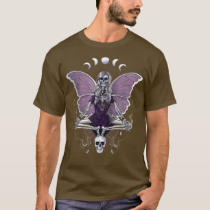 Fairy Grunge Fairycore Ästhetische Gothische Skele T-Shirt