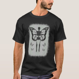 Fairy Grunge Fairycore Ästhetische Skeleton Butter T-Shirt