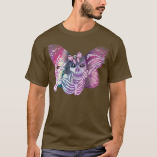 Fairy Grunge Fairycore Skeleton Butterfly Pastel G T-Shirt