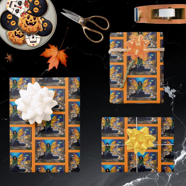 Fairy Guardian Doberman Dog Geschenkpapier Set (Von Creator hochgeladen)